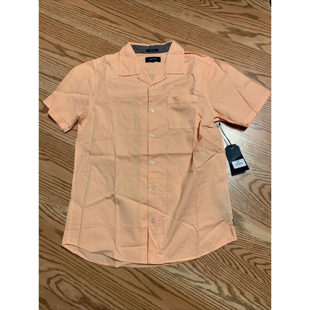 Roark NWT Well Worn SS Button Up Shirt